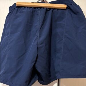 Lands' End Navy Swim Coverup Shorts